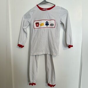Smocked pajamas size 6 by Sweet LaRose